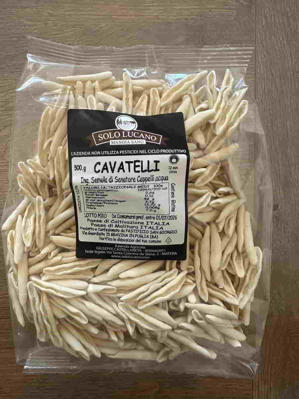 Cavatelli Senatore Cappelli